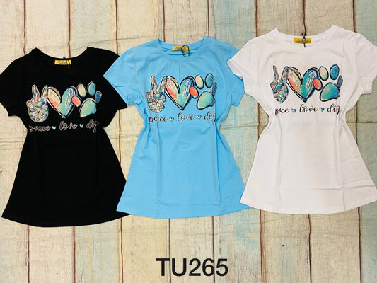 Blusas Paz y Amor